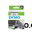 Dymo 40913 D1 Tape 9mm x 7m zwart op wit