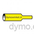 Dymo RHINO 18052 heat shrink tubing black on yellow 6mm