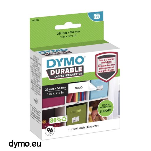 Dymo 2112283 Durable LabelWriter labels 25x54mm
