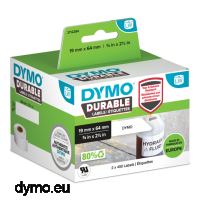 Dymo 2112284 durable labels 19x64mm