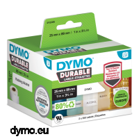 Dymo 2112285 Durable LabelWriter labels 25x89mm