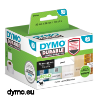 Dymo 2112286 durable labels 25x25mm