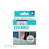 Dymo S0720540 D1 45014 Tape 12mm x 7m Blue on White